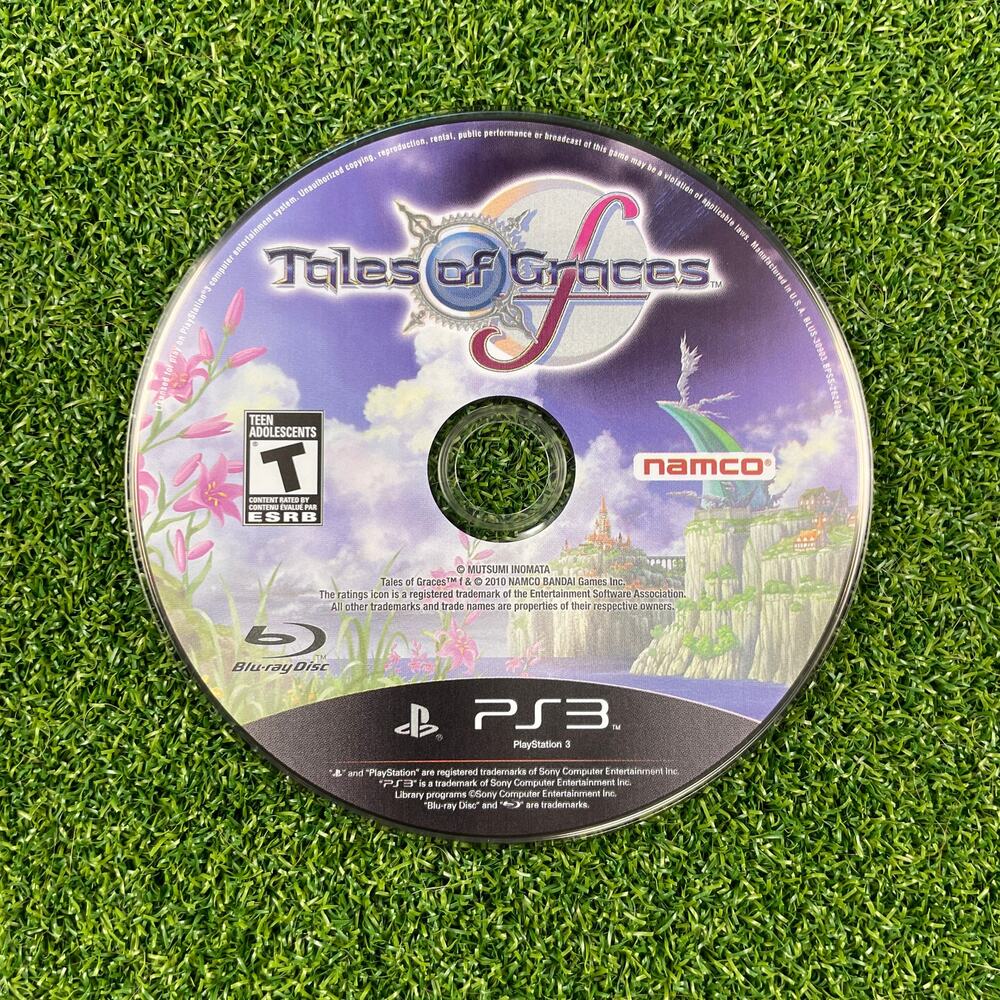 Tales of Graces F (Sony PlayStation 3, 2010) PS3 Disc Only Working